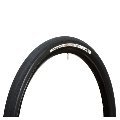 Abbildung von Panaracer Gravelking Slick TLC Folding Tyre Reifen, Schwarz, 27.5 x 1.75