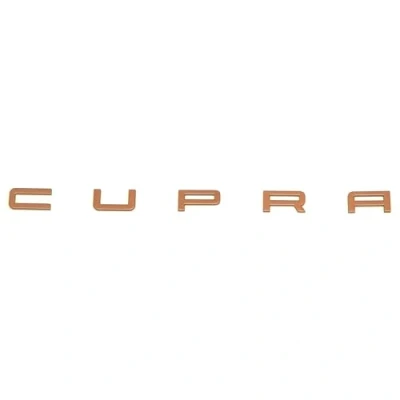 Abbildung von Seat 5FA853687G7MJ Schriftzug Cupra Emblem Aufkleber, kupferfarben