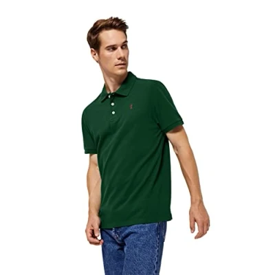 Abbildung von Polo Club Regular FIT Ninogoal B P MC Poloshirt, Herren, Größe: XXL, Bottle green