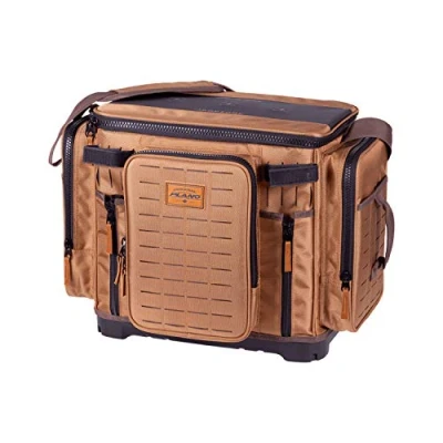 Abbildung von Plano Herren Plabg371 Angeltasche, Khaki mit braunem und schwarzem Rand, 3700XL
