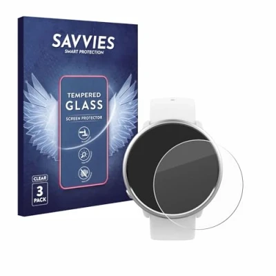 Abbildung von Savvies 3x Schutzglas für Polar Ignite 9H Hartglas, Anti Fingerprint, Displayschutz