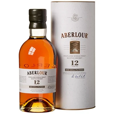 Abbildung von Aberlour 12 Years Old Non Chill Filtered mit Geschenkverpackung Whisky (1 x 0.7 l)