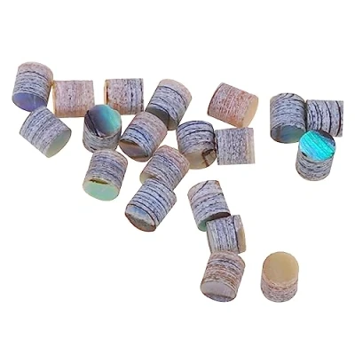 Abbildung von Musiclily Pro 2mm Paua Abalone Shell Gitarren Griffbrett Inlay Dots (20er Set)