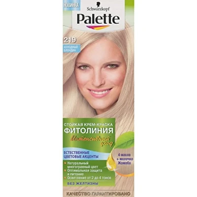 Abbildung von Palette Permanent Natural Colors 219 Super Ash Blond by