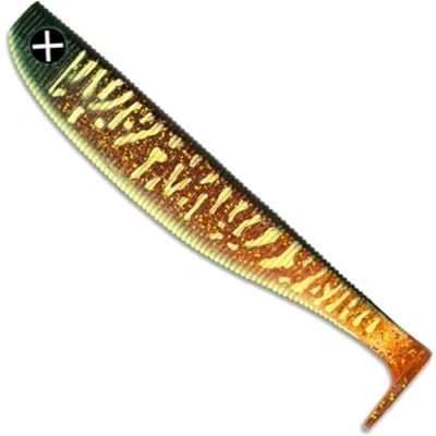 Abbildung von Gummiköder Fat Lui 14cm Vanilla Cognac
