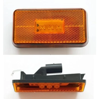 Abbildung von 2 x Bernstein LED Seite Schritt Marker Leuchte Lampe bestimmte für Scania R 2004 &gt; OEM 1737413