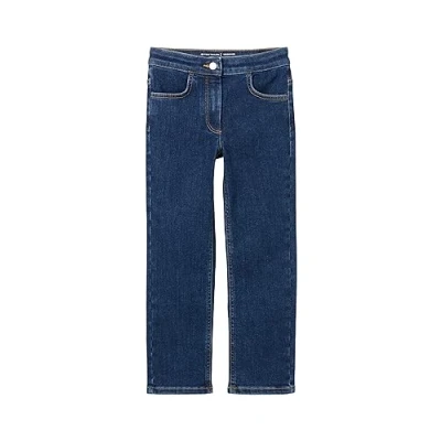 Abbildung von TOM Tailor Jeans Straight Leg für Kinder, Größe: 104, Used mid stone blue denim