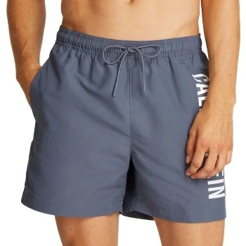 Abbildung von Calvin Klein Herren Badehose Medium Double Mittellang