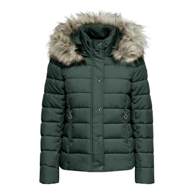 Abbildung von ONLY Damen ONLNEWLUNA Quilted Jacket CC OTW Pufferjacket, Scarab, S