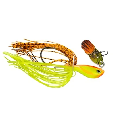 Abbildung von Rapala Fischereiköder Rap v Piked Bladed Jig Propeller Construction (Wismut) Lock Süßwasserfluss Variable Schwimmtiefe Größe 10 cm / 21g Hergestellt in Estland heißer Tiger