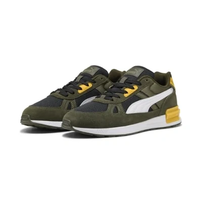 Abbildung von PUMA Erwachsene Graviton Pro Sneakers 39, Black White Dark Olive Green