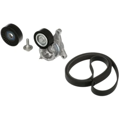 Abbildung von GATES EuroGrip K016PK1725 Keilrippenriemensatz PEUGEOT: 206 Schrägheck, SW, 406 Limousine, CITROËN: Xsara Picasso, Kombi