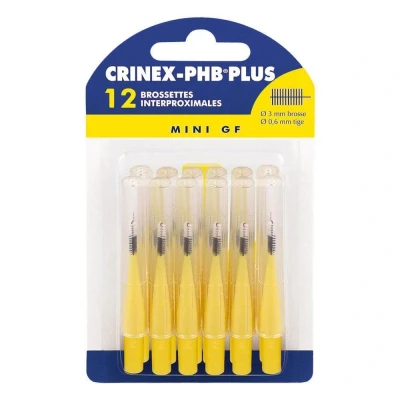 Abbildung von Crinex PHB Plus Mini Interdentalbürsten, 3 mm, 12 Stück