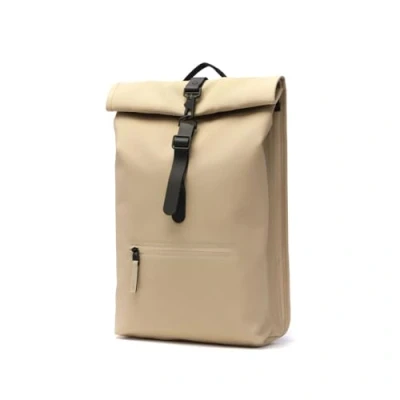 Abbildung von Rains Rolltop Tagesrucksack, Größe: One Size, Sand