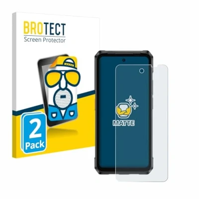Abbildung von BROTECT Entspiegelungs Schutzfolie für Ulefone Armor 26 Ultra (2 Stück) Matte Displayschutz Folie, Anti Reflex, Fingerprint