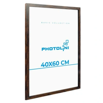Abbildung von PHOTOLINI Bilderrahmen Poster Einzelrahmen Modern Schmal