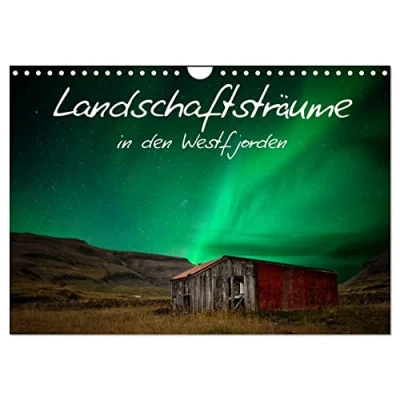 Abbildung von Landschaftsträume in den Westfjorden (Wandkalender 2025 DIN A4 quer), CALVENDO Monatskalender