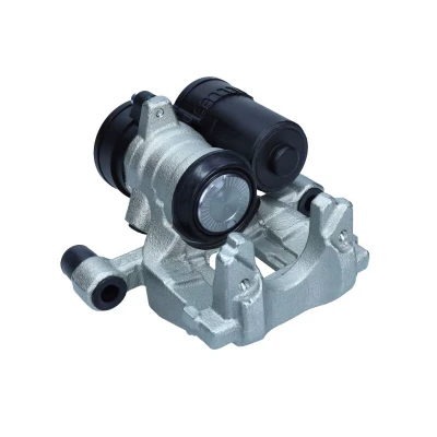 Abbildung von MAXGEAR 82 1609 Bremssattel Gusseisen Hinterachse links, hinter der Achse für Fahrzeuge mit elektrischer Feststellbremse