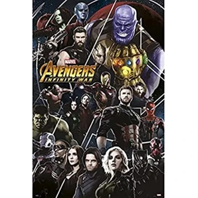 Abbildung von Grupo Erik Editores gpe5243  Avengers Poster Infinity war Marvel, 61 x 91,5 cm