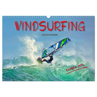 Abbildung von Windsurfing extrem cool (Wandkalender 2025 DIN A3 quer), CALVENDO Monatskalender