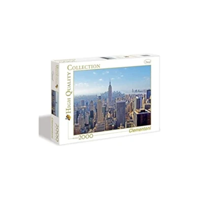 Abbildung von Clementoni 32544.3 New York Puzzle, buntes Erwachsenenpuzzle mit kräftigen Farben, Geschicklichkeitsspiel für die ganze Familie, schöne Geschenkidee, 2000 Teile, Ab 9 Jahren