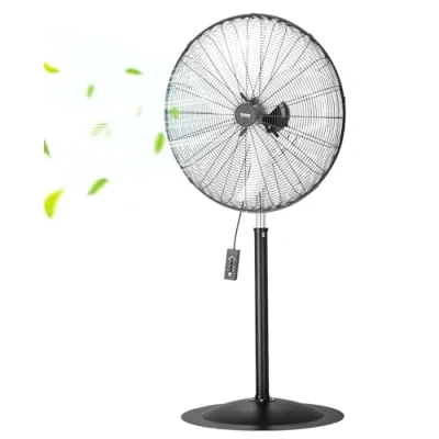 Abbildung von VEVOR 810 mm Standventilator Ventilator 3 Gang 136 bis 199 cm höhenverstellbar
