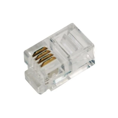 Abbildung von LogiLink Professional MP0017 RJ10 Stecker für Flachbandkabel