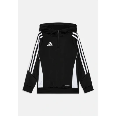 Abbildung von adidas Performance TIRO24 Training Hoody Unisex Langarmshirt für Kinder, Größe: 140, Black/white