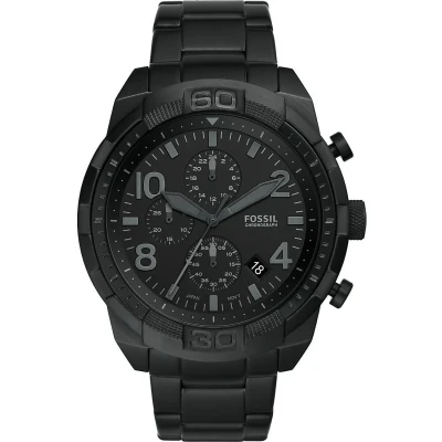 Abbildung von Fossil Chronograph, Herren, Größe: One Size, Schwarz