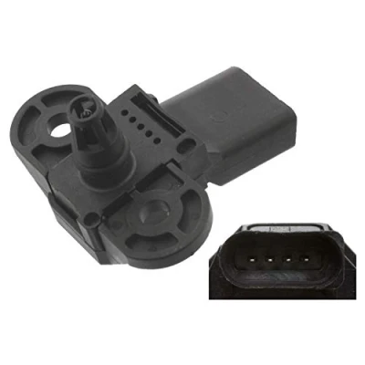 Abbildung von FEBI BILSTEIN 45079 Sensor, Ladedruck VOLKSWAGEN: GOLF 5 Schrägheck, 6, Multivan (7HM, AUDI: A4 B8 Avant, A6 C6 C7 Avant