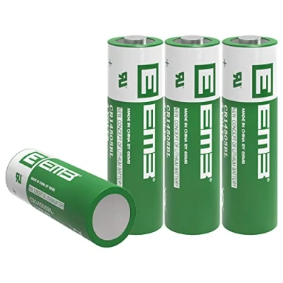 Abbildung von 4X EEMB 3V CR AA Lithium Batterie 14505 1800 mAh Li MnO2 Batteries Nicht wiederaufladbar