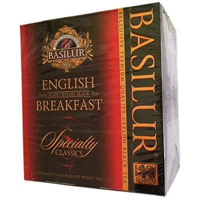 Abbildung von Basilur schwarzer Tee Specialty Classics 50 Teebeutel Schwarztee black tea