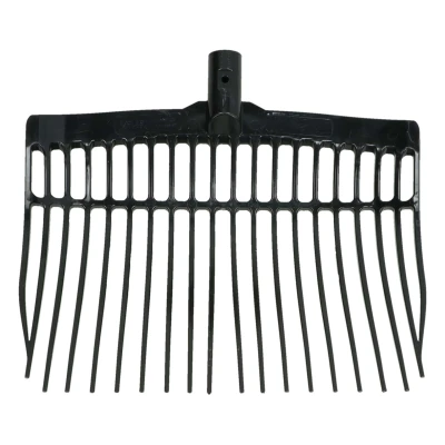 Abbildung von Vplast Mistgabelplastik ohne Griff One Size Schwarz