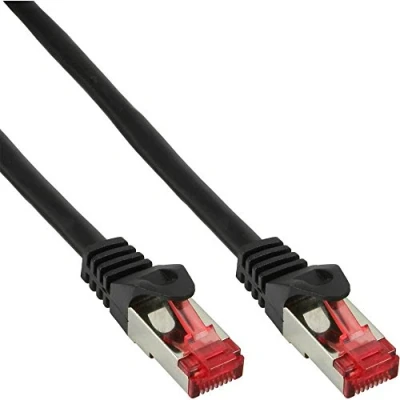 Abbildung von InLine 76400S S/FTP Patchkabel (250MHz, PVC, Kupfer, 10 m) Schwarz