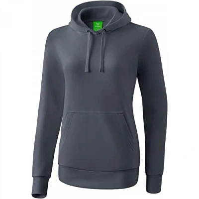 Abbildung von Erima Kapuzenpullover, Damen, Größe: 42, Slate grey