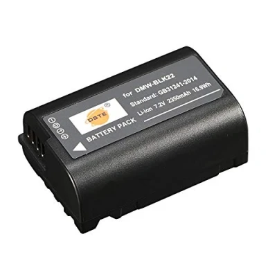 Abbildung von DSTE DMW BLK22 Wiederaufladbarer Li Ionen Akku Kompatibel mit Panasonic Lumix S5 DC S5K S5GK