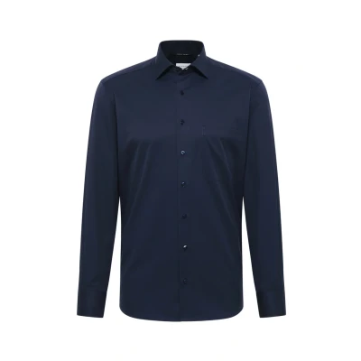 Abbildung von Eterna Cover Shirt Comfort FIT Businesshemd, Herren, Größe: 40x65, Blau