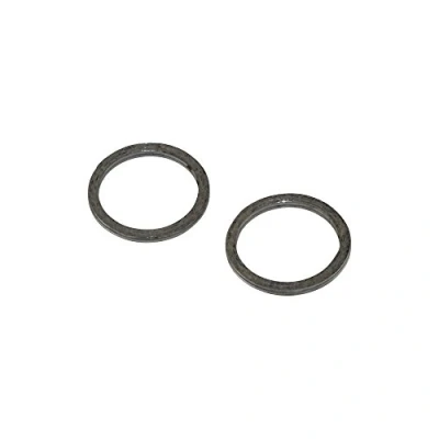 Abbildung von Auspuff Krümmer Dichtung Set 2 Stück 43x35x4 mm für Aprilia Gilera Honda Malaguti Peugeot Piaggio