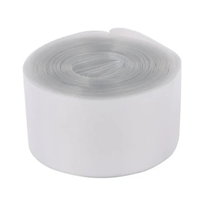 Abbildung von sourcing map Durchmesser 18mm Flache 30mm PVC Wärmeschrumpfschlauch 9,9m 1 x 18650 Batterie klar