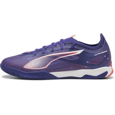 Abbildung von Puma Ultra 5 Match IT Fußballschuh Halle, Herren, Größe: 43, Lapis lazuli/white/sunset glow Schuhe
