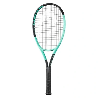 Abbildung von HEAD Unisex Youth Boom Jr. 2024 Tennisschläger, Schwarz/Mint, 9 11 Jahre