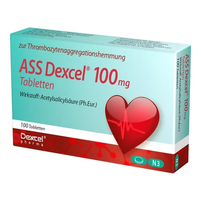 Abbildung von ASS Dexcel 100 mg St
