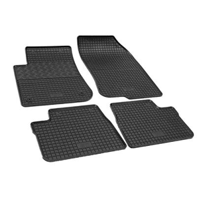 Abbildung von Fußmatten kompatibel mit Peugeot 2008 2013 2019 Gummi Auto 100% passgenaue Gummimatten Automatten Antirutsch Schwarz