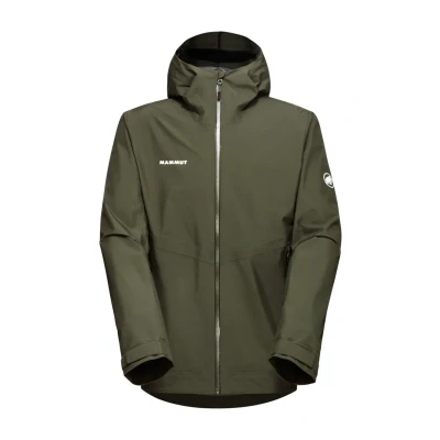 Abbildung von Mammut ALTO Light Hooded Hardshelljacke, Herren, Größe: Medium, Dark marsh