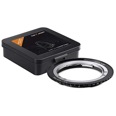 Abbildung von K&amp;F Concept C/Y EOS PRO Objektivadapter Contax Yashica Objektiv Adapterring kompatibel mit Canon EF (EOS) Kamera Mattierungslack