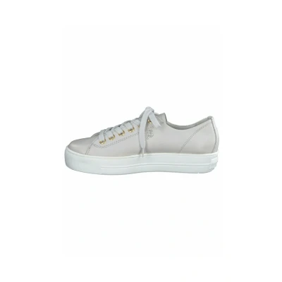 Abbildung von Paul Green Sneaker low, Damen, Größe: 40.5, Maincalf ivory gold Schuhe