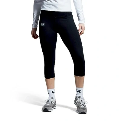 Abbildung von Canterbury Damen Vapodri Capri Strumpfhose, Jet Black, 44