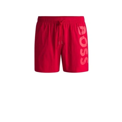 Abbildung von BOSS Octopus Badeshorts, Herren, Größe: Small, Bright red