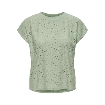 Abbildung von ONLY Onlsmilla NOOS Tshirt print, Damen, Größe: XS, Frosty green
