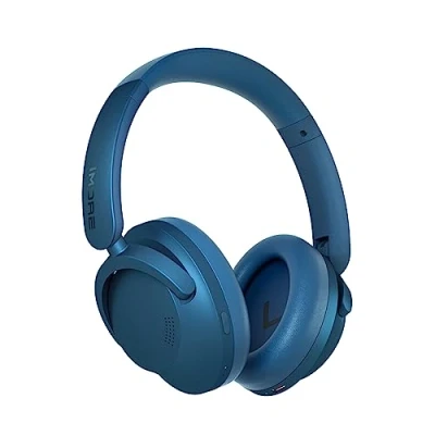 Abbildung von 1MORE SonoFlow Noise Cancelling Kopfhörer, Bluetooth Kopfhörer mit Aktiver Geräuschunterdrückung, 70 Stunden Wiedergabe, LDAC Hi Res Wireless Audio, Over Ear Headset, Klare Anrufe (Blau)